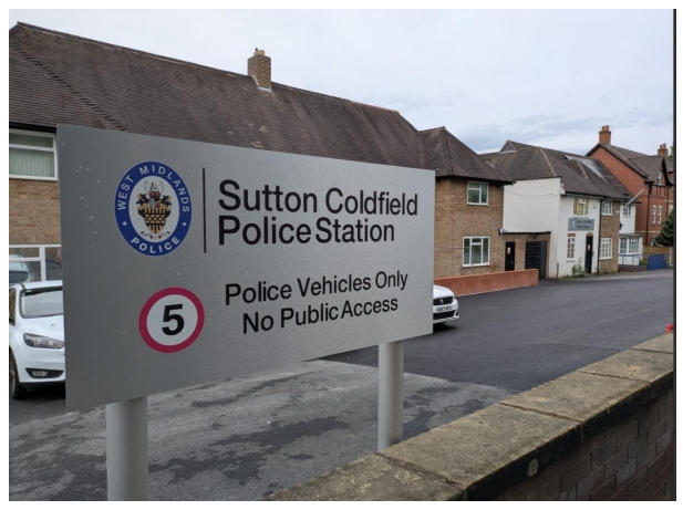 Sutton Coldfield Police Station car park